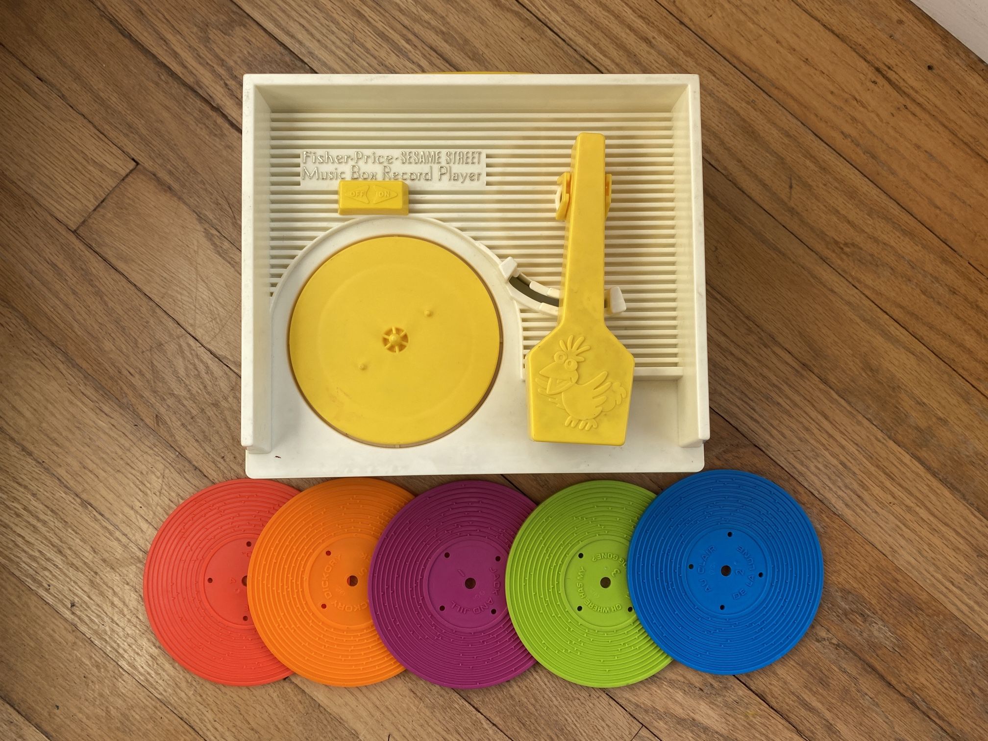 Fisher price sesame street cheap record player