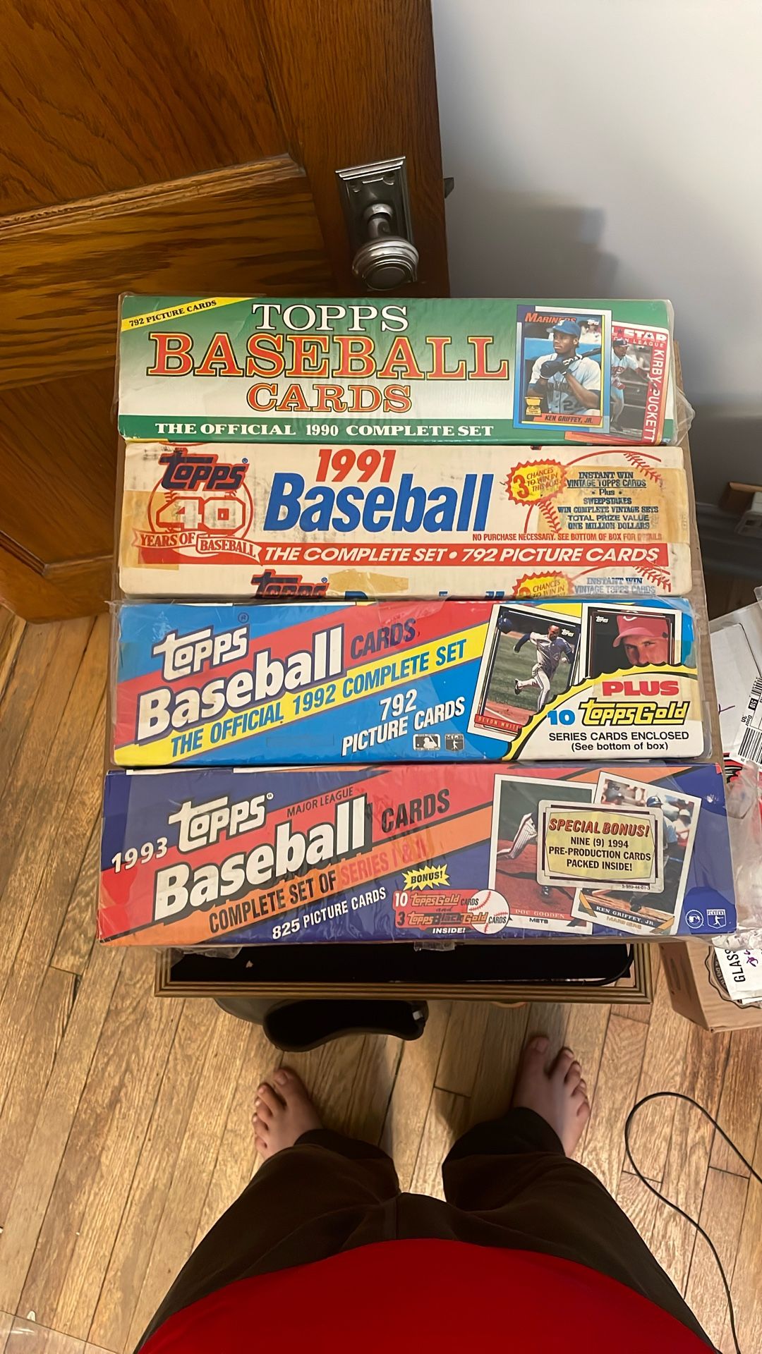 Topps Baseball Cards Complete Set 1(contact info removed)