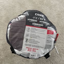 Core Sleeping Bag Hybrid 30 Degrees Fahrenheit 