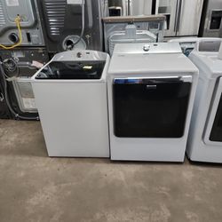 Maytag And Kenmore Heavy Duty Large Capacity Washer And Dryer Set 