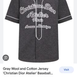 ***CHRISTIAN DIOR ATELIER BASEBALL JERSEY***