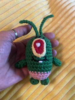 Baby Plankton Crochet $10