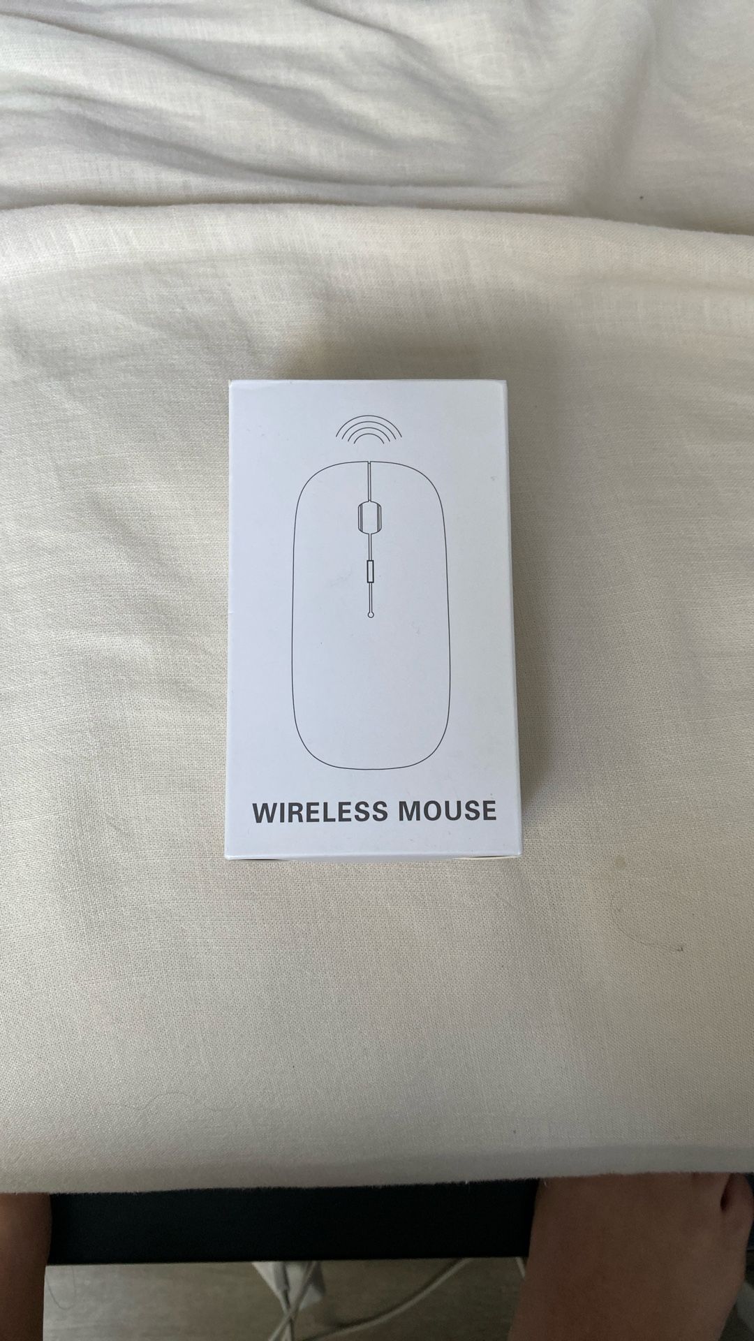 Silver Wireless mouse