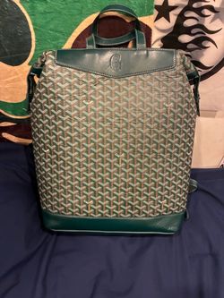 Goyard Alpin Backpack Green