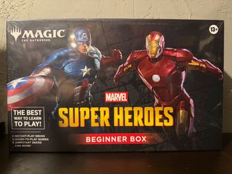 New Sealed Magic: The Gathering Marvel Super Heroes Beginner Box