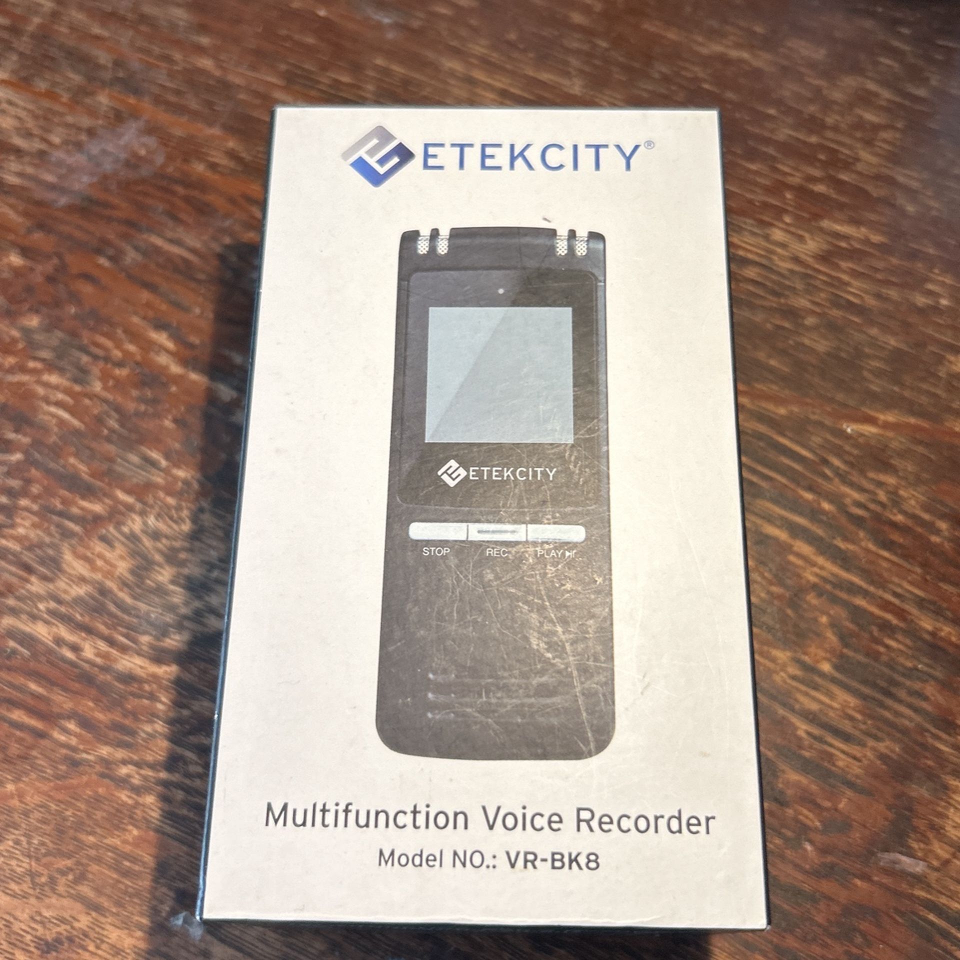Etekcity Multifunctional Voice Recorder