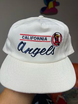 Vintage 90's California Angels SnapBack Hat by Annco