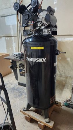 Husky 60gallon air compressor