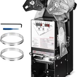  905# Cup sealing machine, fully automatic cup sealing machine, Boba 500-650 cup sealing machine/H for cups of 7,480 in high and 90/3,740 in with digi