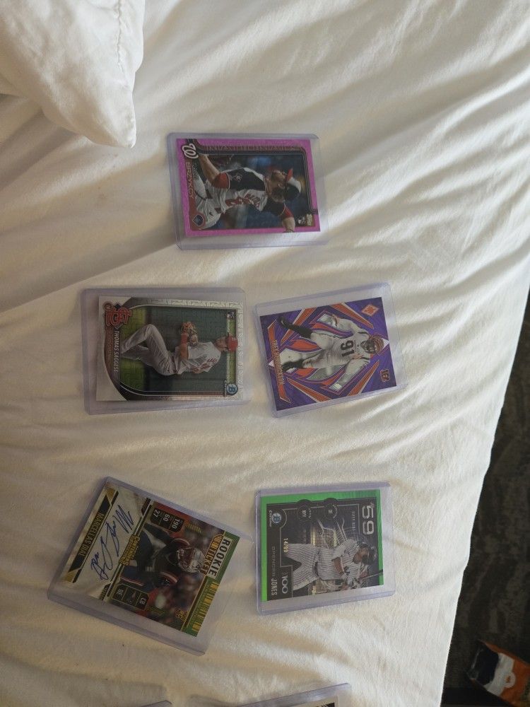 Baseball And Football Cards