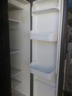 Black Side by Side Refrigerator