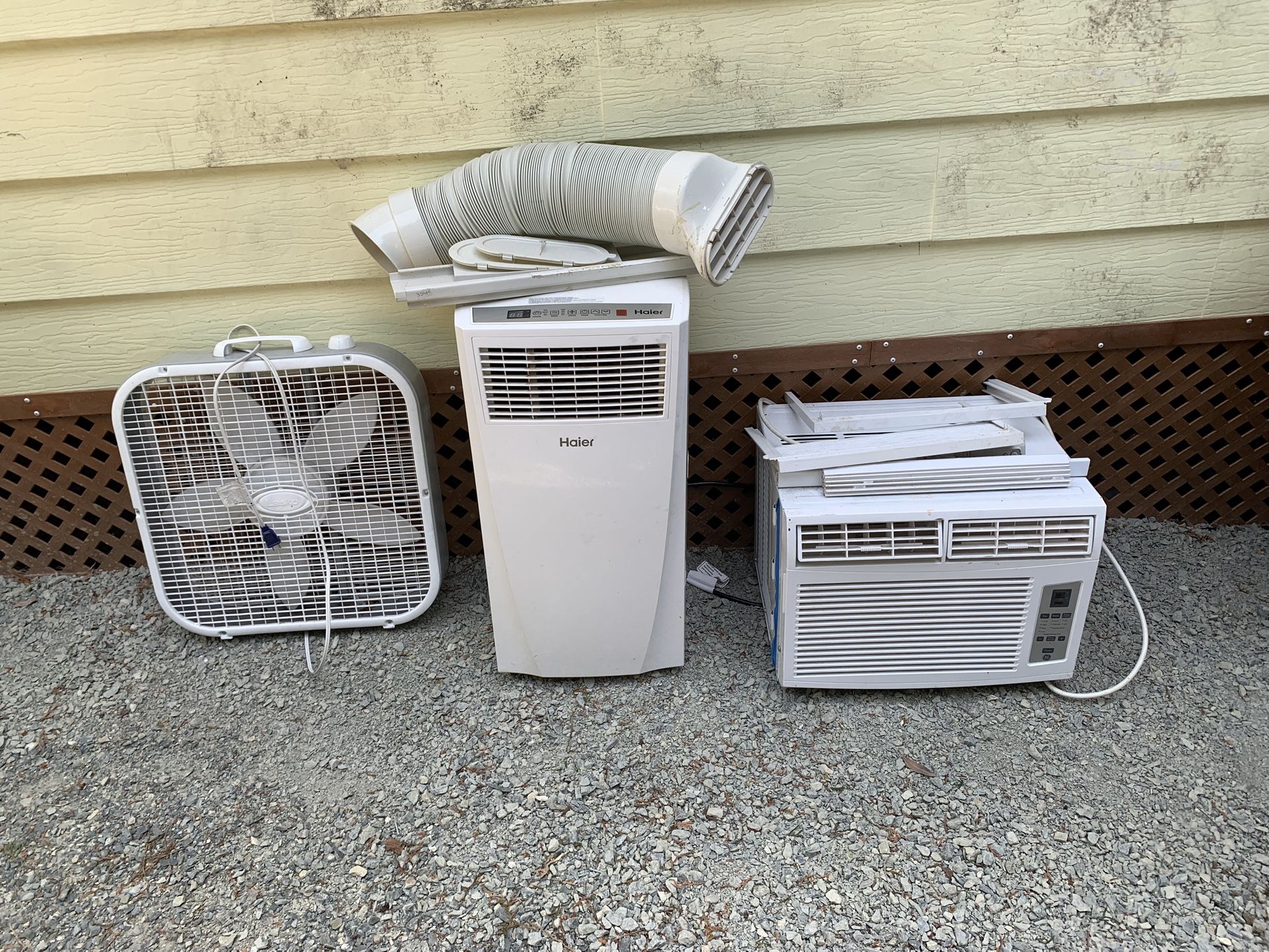 Air Conditioner Units And Fan