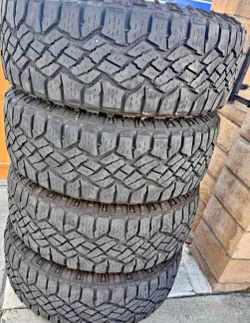 275-70ar18 LT Goodyear tires 😎☑️For sale 🏷️💯tires usadas en perfecta condición 80%life (4)