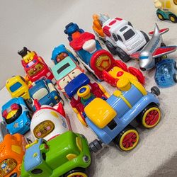 🚗 VTech Toy Cars Lot 🎶 Lights & Sounds 💲 $10 (All Included)