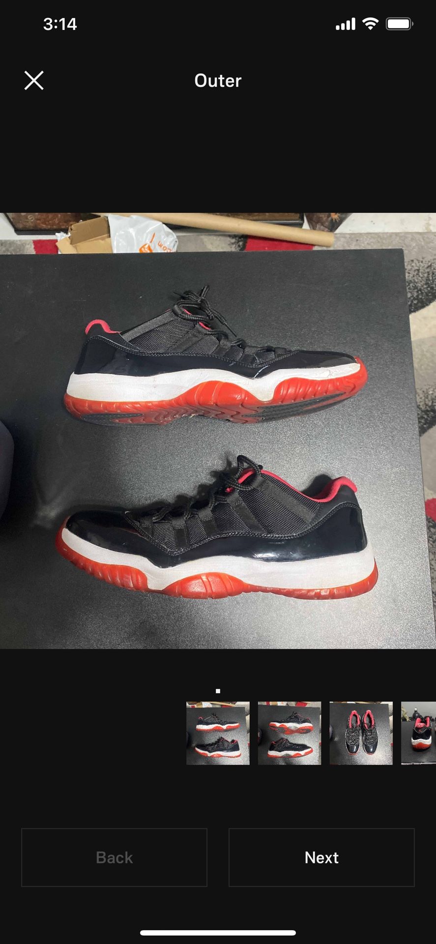 Jordan 11 Retro low bred