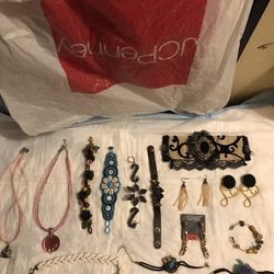 jewelry-bracelet-ear rings, (read Description)