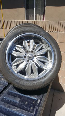Diablo rims 22 with tires