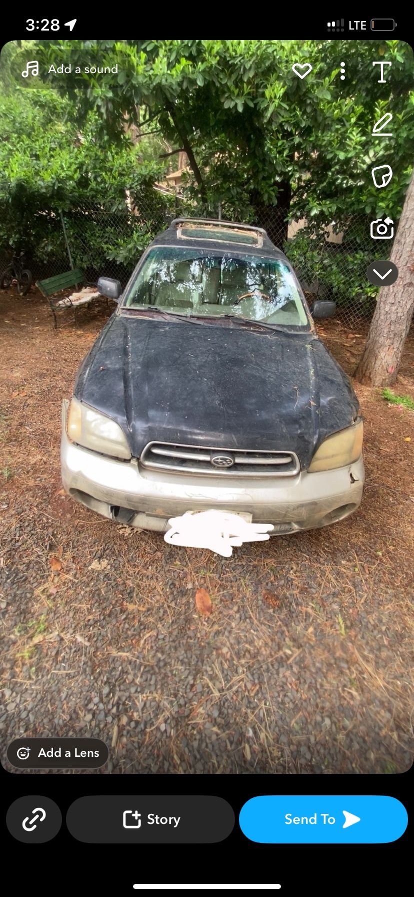 It Has 208511 Miles On It It Is A Subaru Outback I Think A 2003