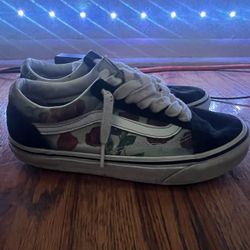 Vans Old Skool Red Roses 