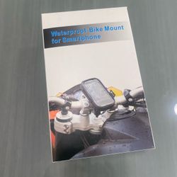 Waterproof bike motorcycle phone mount