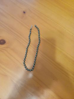 Necklace (Obsidian? Black Tourmaline? Never Worn. Was A Gift
