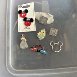 Lot Of Disney pins.  