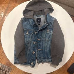 Gap Kids Hooded Jean Jacket
