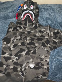 Bape hoodie size large