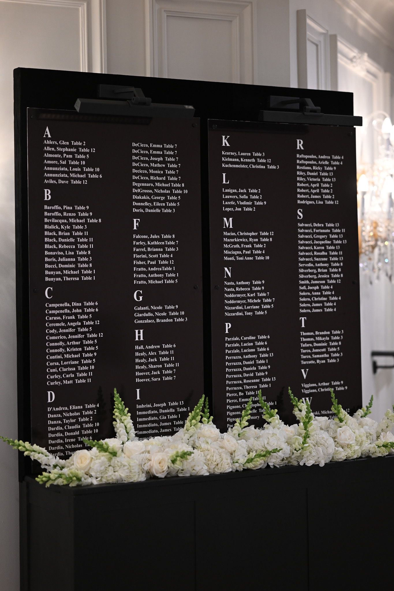 Seating Chart