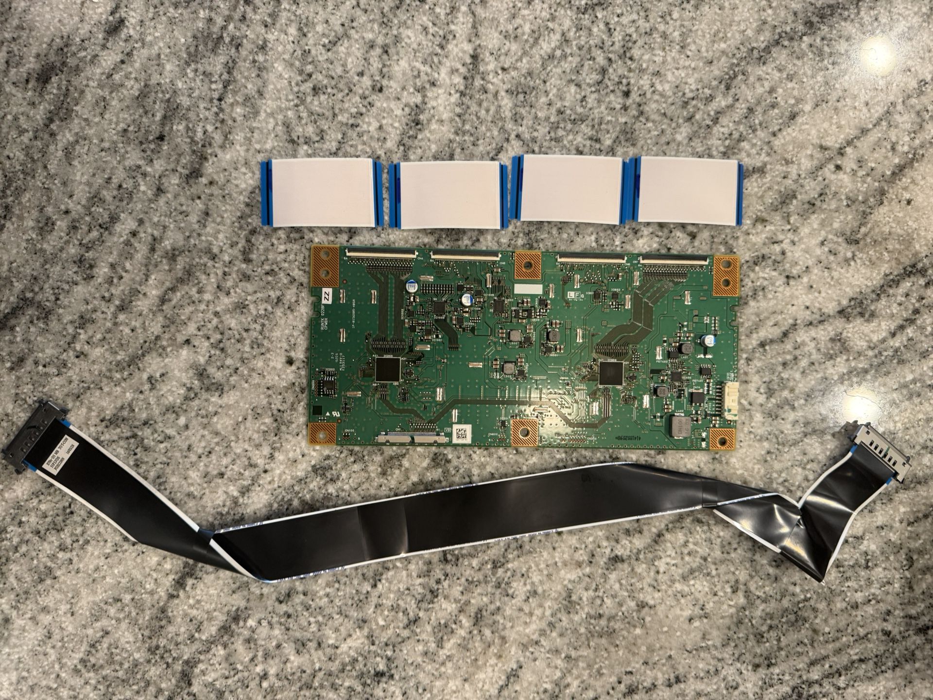 Vizio E70U-D3 T-Con Board with Ribbon Cables – Tested from Working TV
