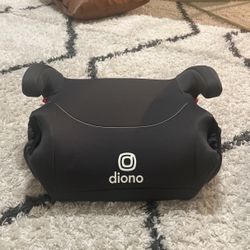 Two Diono Solana Backless Booster Car Seats