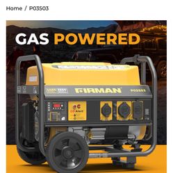 Firman Generator New In Box.