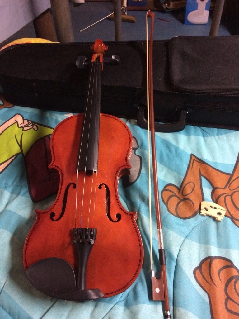 New Violin and case