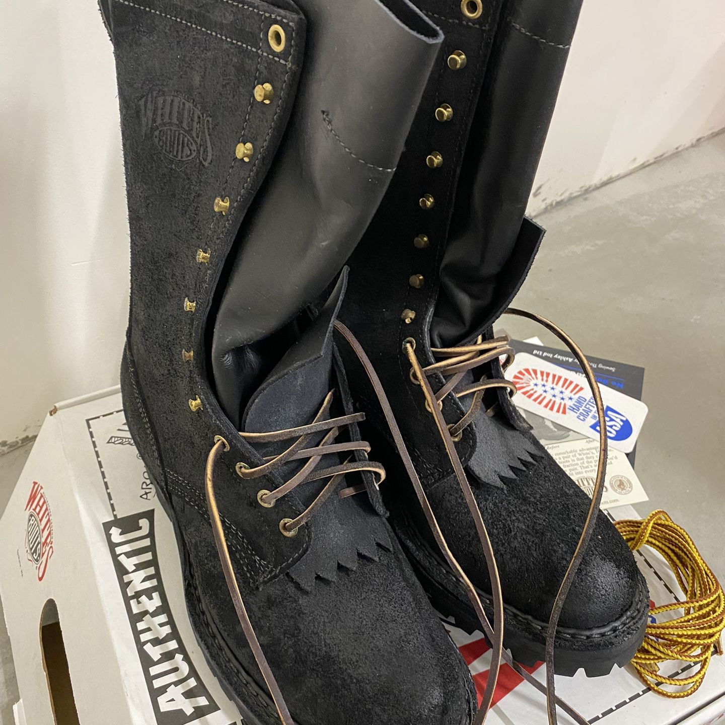 Brand New White’s Smokejumper Firefighting/Logging Boots
