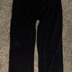 Maternity Flared Black Leggings 