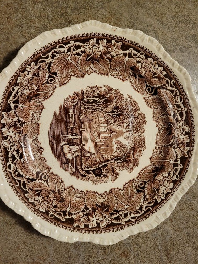 Mason's Vista England Plates