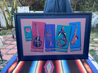 Jazz and Heritage 1986 Official Poster