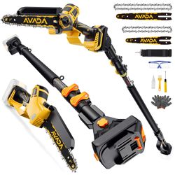 AVADA 2-in-1 Cordless Pole Saw & Chainsaw (Tool Only)