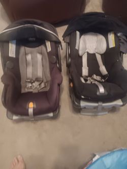 Baby car seats.