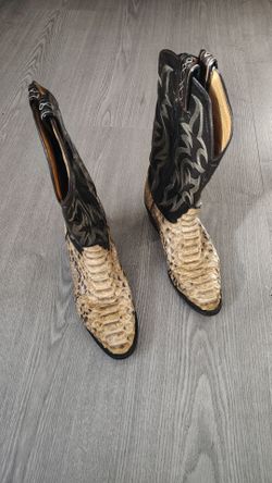 Tony Llama Snake Skin "Python" Men's Size 7