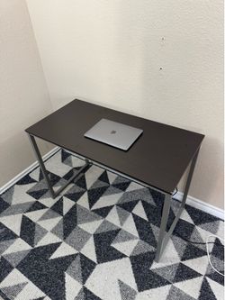 Black desk