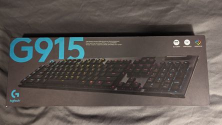 New Logitech G915 LIGHTSPEED