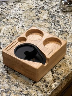 Normcore Espresso Tamping Station. Made From Solid Oak. Fits 54mm and 58mm Portafilters