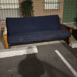 Futon Mattress And Frame - Free