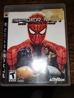 Spider-Man Web of Shadows - Ps3 (Extremely Rare Game)