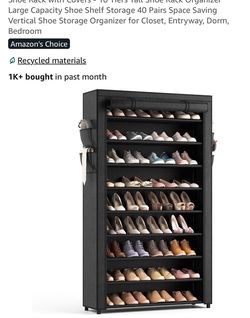 Shoe rack -40 pairs