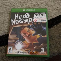 Hello Neighbor Xbox One
