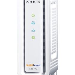 ARRIS Surfboard SB6190-RB DOCSIS 3.0 Cable Modem, White (Renewed)