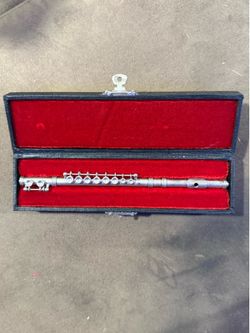 American Doll Retired Silver Flute accessory for 18in American Girl Doll