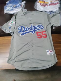 Dodger jersey number 55 HERSHISER
